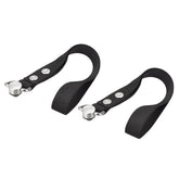 sourcing map Camera Clip - 1/4" Male 1.02" Width Steel D-Ring Hinged Holder with Wrist Straps for Camera, 2Pcs